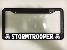 Storm Trooper Star Wars Darth Vader Imperialist Car License Plate Frame