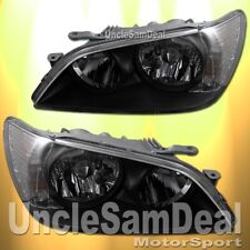 For Lexus Is300 Oe Factory Look Clear Lens Black Headlights Direct Fit Pair