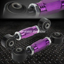 Adjustable Rear Lower Toe Camber Control Arm Kit For 88-00 Civiccrxcrx Purple