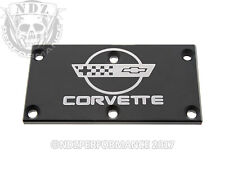 Tpi Throttle Body Plate For Chevy Bowtie Corvette C4 Black