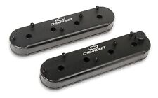 Holley 241-294 Gm Track Series Ls Valve Covers - Satin Black