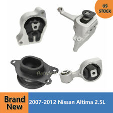 Engine Motor Transmission Mount Kit 4pcs For 07-12 Nissan Altima 2.5l Auto Cvt