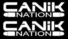 Canik Nation Bullet Decals Stickers - Set Of 2 - Tp9sfx Elite Sc 9mm