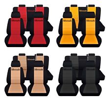 Truck Seat Covers 2014-2018 Fits Chevy Silverado Front And Rear Car Seat Covers