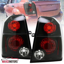 Black Tail Lights Fits 2007-2012 Dodge Caliber Rt Se Sxt Srt4 Brake Lamps Pair