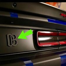 1 Carbon Fiber Db Emblem Fits Dodge Brothers Challenger Charger Hellcat Dart
