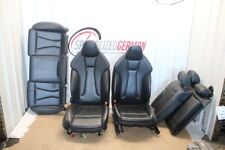 2015-2018 Audi S3 Front Rear Seats Leather Stitched Some Wear See Pics