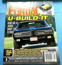 High-performance Pontiac Magazine May 2002 U-build-it Ram Air Iv Judge Drop Top