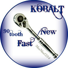 Kobalt 38 Drive 90-tooth Quick Release Ratchet 337308 - New - Fast Shipping
