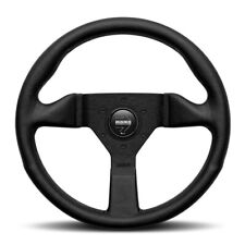 Momo Steering Wheel Montecarlo Black Leather 320mm
