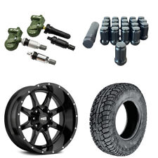 Moto Metal Mo970 Gloss Black 20x10 -24 Wheels Rim Package W Tire For Ram 1500