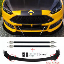 For Ford Focus St Rs Front Bumper Lip Spoiler Splitter Chin Body Kitsupport Rod