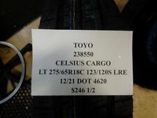 2 New Toyo Celsius Cargo 27565r18c 123120s Lre 238550