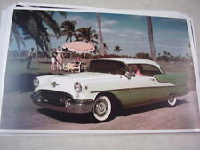 1955 Oldsmobile Hardtop Pretty Green White  11 X 17 Photo Picture