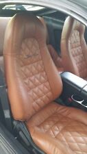 Toyota Supra Mk4 Mkiv 1997-1998 Replacement Leather Seat Covers Burnt Orange