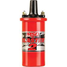 Msd 8203 Ignition Coil Blaster 2 Series Wballast Resistor Red Stock Style