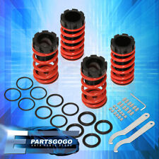 For 93-97 Toyota Corolla Adjustable Lower Spring Coilover Sleeves Autox Kit Red