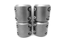 4 Steel Tube Pipe Clamps Bolt On 1 Roll Cage Mounts Lightbar Tire Mount