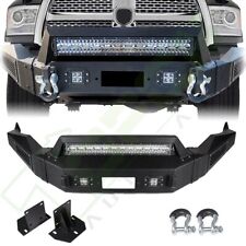 For 13-18 Dodge Ram 1500 Front Bumper Face Bar Led Lights Assembly Protector
