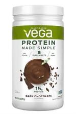 Vega Plant Based Protein Powder Dark Chocolate Flavor 9.6 Oz. Exp. 102024
