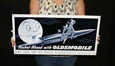 Oldsmobile 88 Vintage Rocket Ahead Steel Sign 24 X 12