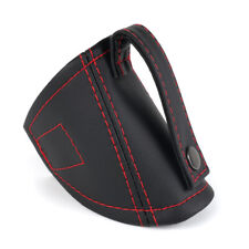 Jdm Genuine Leather Briderecaro Black Bucket Seat Belt Guide Holder Protector