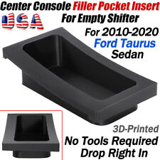 Center Console Filler Pocket Insert For Ford Taurus Police Empty Shifter 2010-20