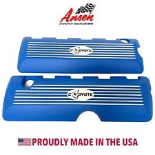 2011-17 Ford Mustang Gt 5.0 Custom Howling Coyote Blue Coil Covers - Ansen Usa