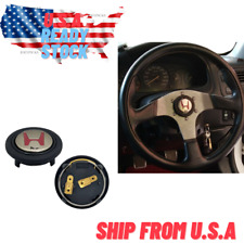 Red Jdm Horn Button For Momo Steering Wheel For Honda Ready Stock Ship From Us