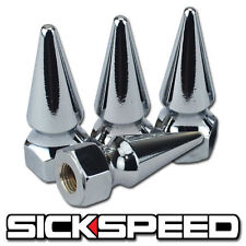 4pc Sickspeed Spiked Bolt For Engine Bay Dress Up Kit M6x1 P1 Chrome