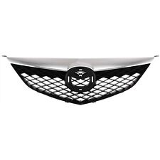 Grille For 2003-2005 Mazda 6 Painted Black Shell And Insert Standard Type Grille