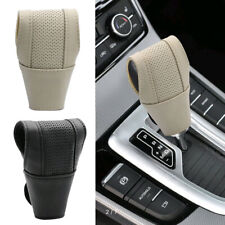 Car Gear Shift Cover Leather Shift Lever Cover Shifter Knob Protector Cover