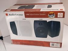 Audio Source Ls62 Indooroutdoor Speaker System White New