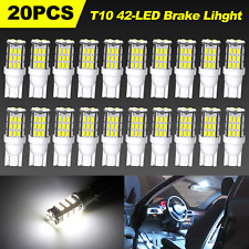 20pack Led Interior Lights Bulbs Kit Car Trunk Dome License Plate Lamps 6500k Us