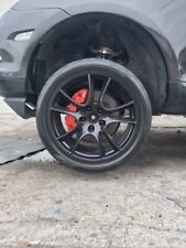 Gtsgenuine Oemporsche Cayenne Powdercoat Black Rims Wheels Tires 29535zr21