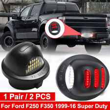 2x Led License Plate Light Tail Assembly Lamp For 1999-2016 Ford F 150 F250 F350