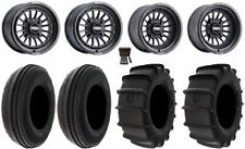 Metalfx Delta 15x715x10 Wheels Black 30 Sand Tires Commander Maverick