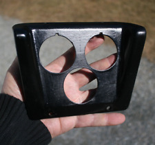 Stewart Warner Vintage 2 116 3 Holes Metal Gauge Panel - Rat Rod - 938857r1