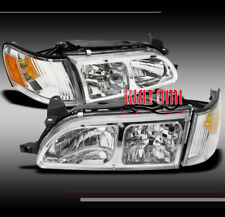 93-97 Toyota Corolla Dx Head Lightscorner Turn Signal Lamp Jdm Chrome 94 95 96
