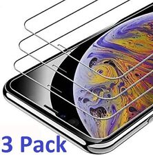 For Iphone 15 14 13 12 11 Pro Max Xr Xs X Tempered Glass Screen Protector 3-pack