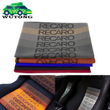 Recaro Jdm Fabric Cloth For Car Seat Coverdoor Panelarmrest Decoration Diy