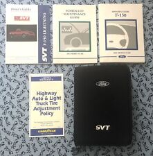 2001 Ford F-150 Svt Lightning Owners Manual 5.4 V8 Supercharged Truck Oem Set A
