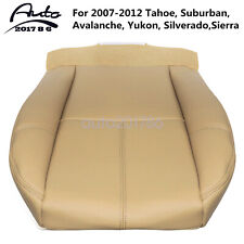 For 2007 - 2014 Chevy Tahoe Gmc Yukon Bottom Vinyl Seat Cover Light Cashmere Tan