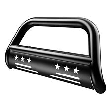 3 Front Bull Bar For 2016-2020 Toyota Tacoma Brush Grille Guard Bumper Black