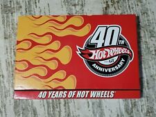 40th Anniversary Of Hot Wheels Since 68 Boxed Set - Choice Of 1 Car From 40 Set