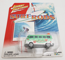 Vintage Johnny Lightning Surf Rods 1966 Volkswagen Samba Bus Makaha Longboarders
