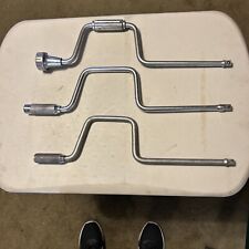 Craftsman S-k Easco - Lot Of 3 Vintage Speed Wrenches 12 Drive