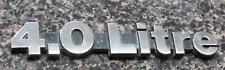 Jeep 4.0 Liter Oem Original Plastic Emblem Badge Amc Mopar