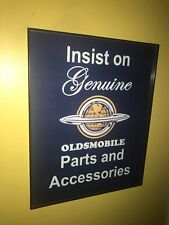 Oldsmobile Globe Genparts Motors Auto Garage Man Cave Advertising Sign