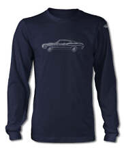 1969 Ford Torino Gt Fastback Stripes T-shirt - Long Sleeves - American Cotton